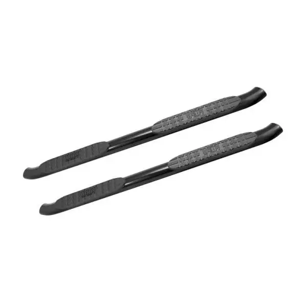 Westin 2007-2013 Chevy Silverado 1500 Reg Cab PRO TRAXX 4 Oval Nerf Step Bars - Black image 2