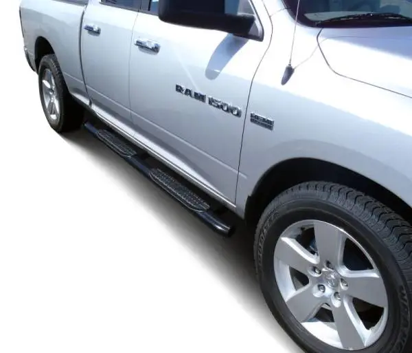 Westin 2009-2018 Dodge/Ram 15/25/3500 Crew Cab PRO TRAXX 4 Oval Nerf Step Bars - Black image 4