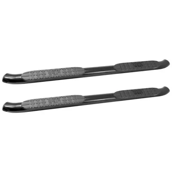 Westin 2014-2018 Chevrolet/GMC Silverado Sierra 1500 Dbl Cab PRO TRAXX 4 Oval Nerf Step Bars - Black image 2