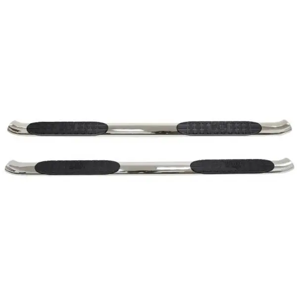 Westin 2014-2018 Chevy Silverado 1500 Crew Cab PRO TRAXX 4 Oval Nerf Step Bars - SS image 4