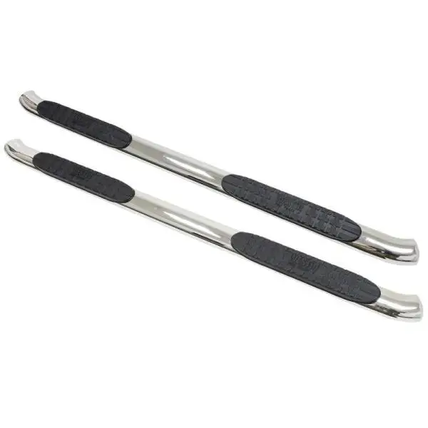 Westin 2014-2018 Chevy Silverado 1500 Crew Cab PRO TRAXX 4 Oval Nerf Step Bars - SS image 5