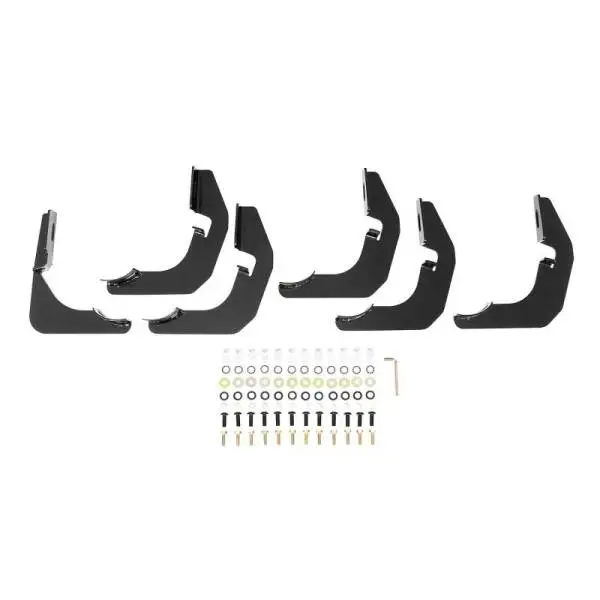 Westin 2014-2018 Chevy Silverado 1500 Crew Cab PRO TRAXX 4 Oval Nerf Step Bars - Black image 7