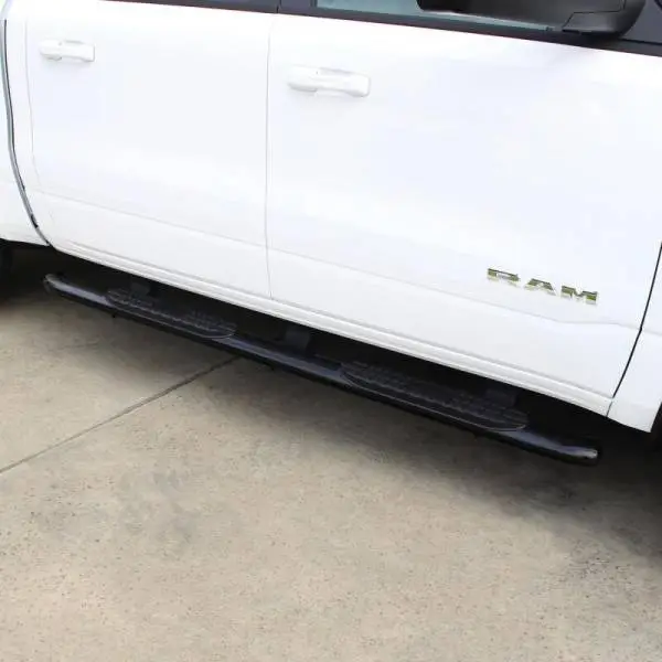 Westin 19-20 Ram 1500 Quad Cab (Excludes Ram 1500 Classic) PRO TRAXX 4 Oval Nerf Step Bars - Black image 4
