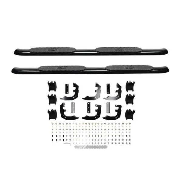 Westin 19-20 Ram 1500 Quad Cab (Excludes Ram 1500 Classic) PRO TRAXX 4 Oval Nerf Step Bars - Black image 9