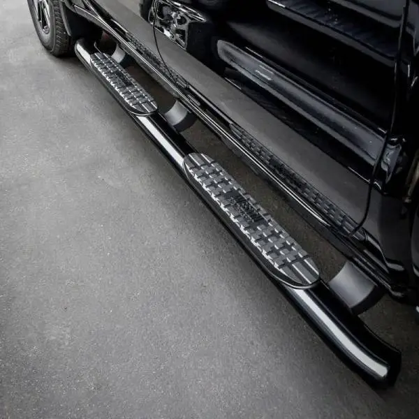 Westin 19-20 Chevrolet/GMC Silverado/Sierra 1500 Double Cab PRO TRAXX 4 Oval Nerf Step Bars - Black thumbnail 7