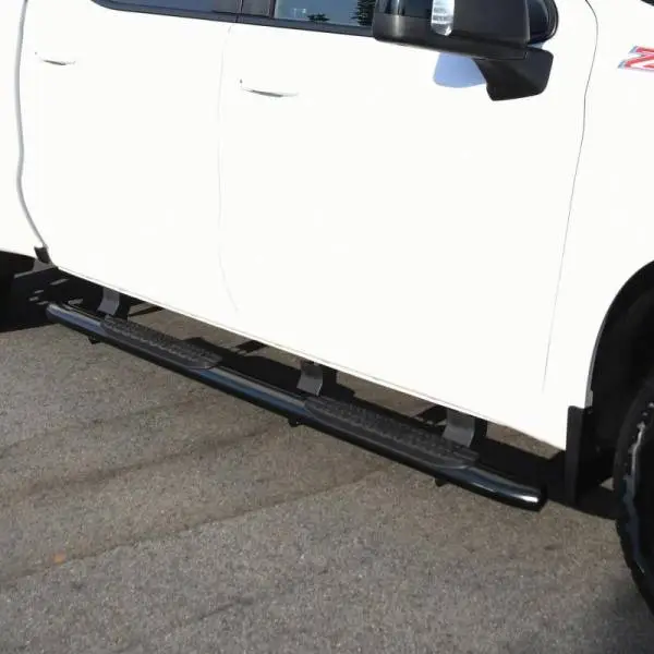 Westin 2019-2026 Chevy Silverado/Sierra 1500 Crew Cab Non LD PRO TRAXX 4 Oval Nerf Step Bars - Black thumbnail 7