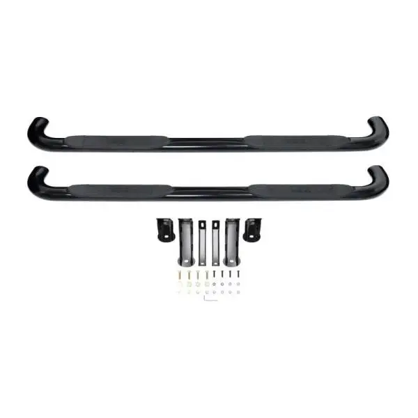 Westin 2019 Chevrolet Silverado/Sierra 1500 Crew Cab Platinum 4 Oval Nerf Step Bars - Black thumbnail 9