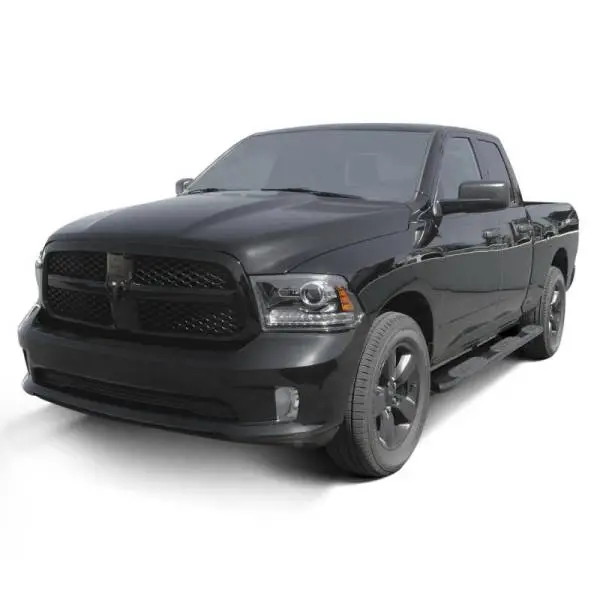 Westin 2009-2018 Ram/Dodge 1500 Quad Cab (6.5 ft Bed) PRO TRAXX 5 WTW Oval Nerf Step Bars - Black image 4