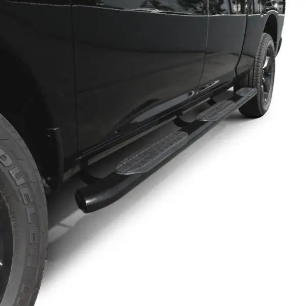 Westin 2009-2018 Ram/Dodge 1500 Quad Cab (6.5 ft Bed) PRO TRAXX 5 WTW Oval Nerf Step Bars - Black image 5