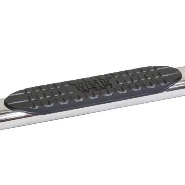 Westin 07-18 Chevy Silv 25/3500 Crew(6.5ft) & Dually(8 ft) PRO TRAXX 5 WTW Oval Nerf Step Bars - SS thumbnail 3