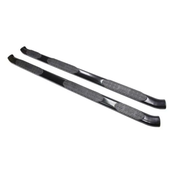 Westin 2007-2018 Chevy Silverado 2500/3500 Crew Cab PRO TRAXX 5 WTW Oval Nerf Step Bars - Black thumbnail 4