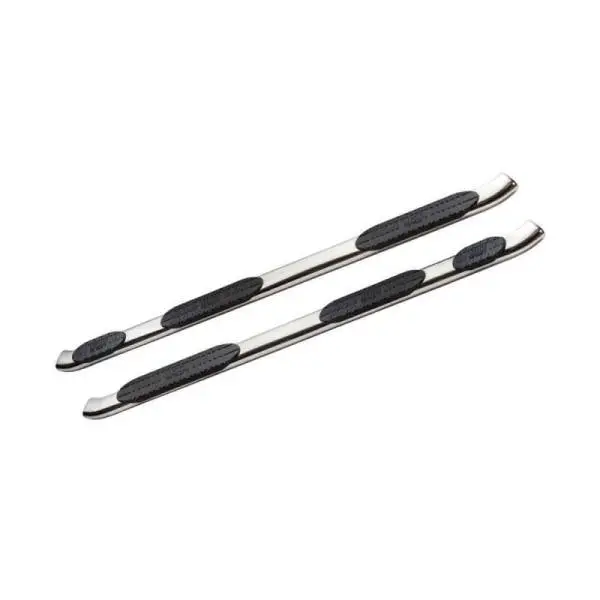 Westin 07-18 Chevy Silv 25/3500 Crew (8ft) (Excl Dually) PRO TRAXX 5 WTW Oval Nerf Step Bars - SS thumbnail 2