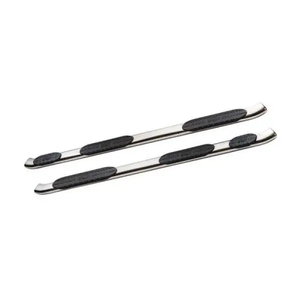 Westin 07-13 Chevy Silv 1500 Extended Cab (8 ft Bed) PRO TRAXX 5 WTW Oval Nerf Step Bars - SS thumbnail 2