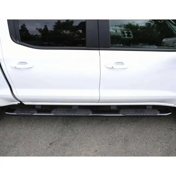 Westin 2019 Chevrolet Silverado/Sierra 1500 CC (5.5ft) PRO TRAXX 5 WTW Oval Nerf Step Bars - Black thumbnail 7