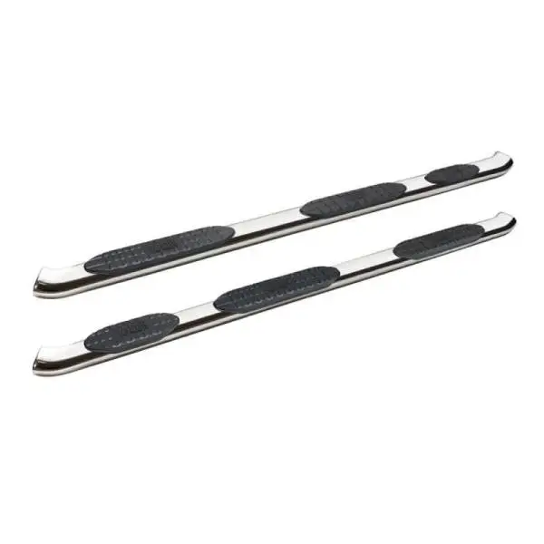 Westin 2019 Chevrolet Silverado Double Cab PRO TRAXX 5 W2W Oval Nerf Step Bars - Stainless Steel thumbnail 2