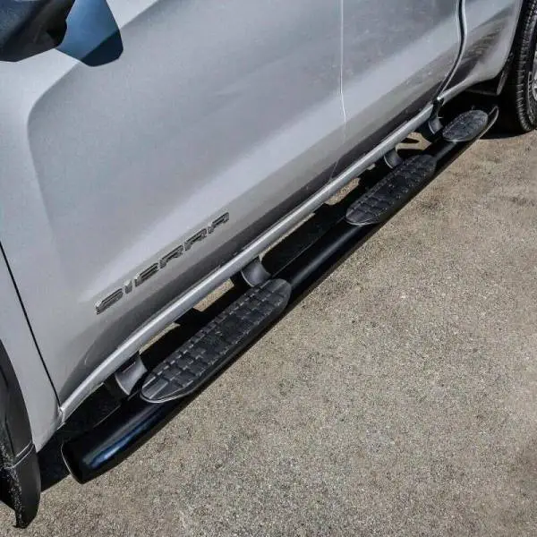 Westin 2019 Chevrolet Silverado Double Cab w/ 6.5in Bed PRO TRAXX 5 W2W Oval Nerf Step Bars - Black thumbnail 4