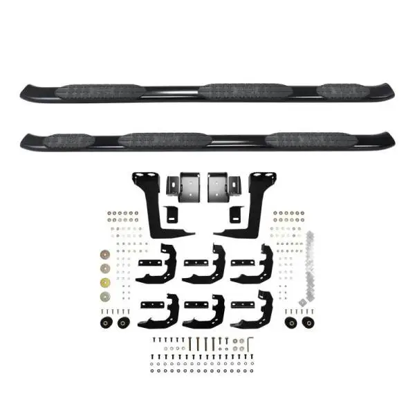 Westin 19-22 RAM 1500 Quad Cab 6.5ft Bed (Excl. Classic) PRO TRAXX 5 Oval W2W Nerf Step Bars - Blk image 6