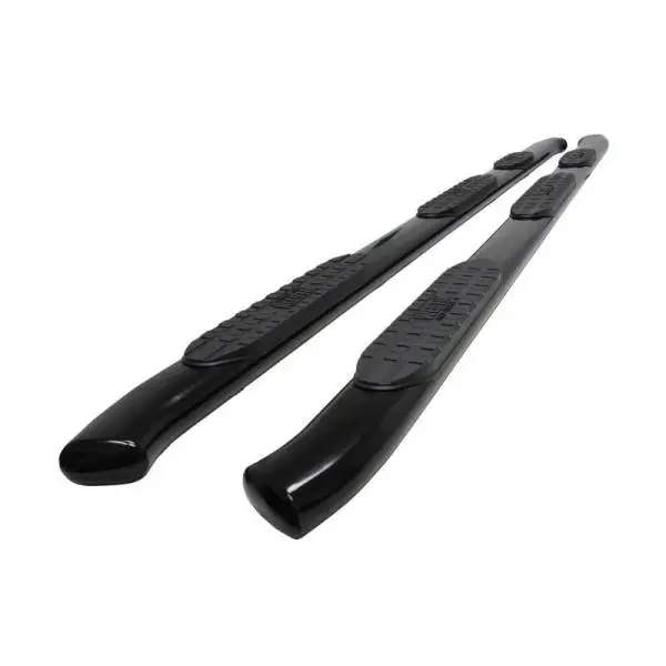 Westin 2020 Chevy Silverado 2500/3500 Double Cab (8ft Bed) PRO TRAXX 5 Oval W2W Nerf Bars - Black image 2