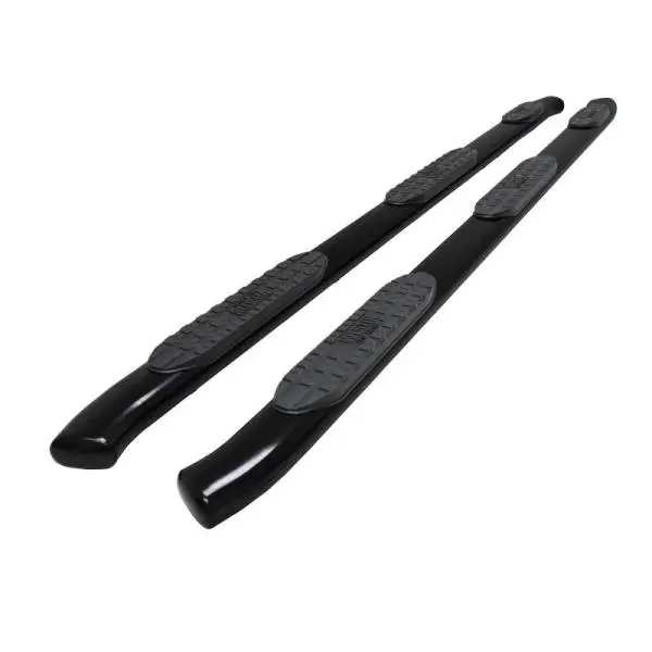 Westin 2020 Chevy Silverado 2500/3500 Crew Cab (6.5ft Bed) PRO TRAXX Oval W2W Nerf Step Bars - Black image 2