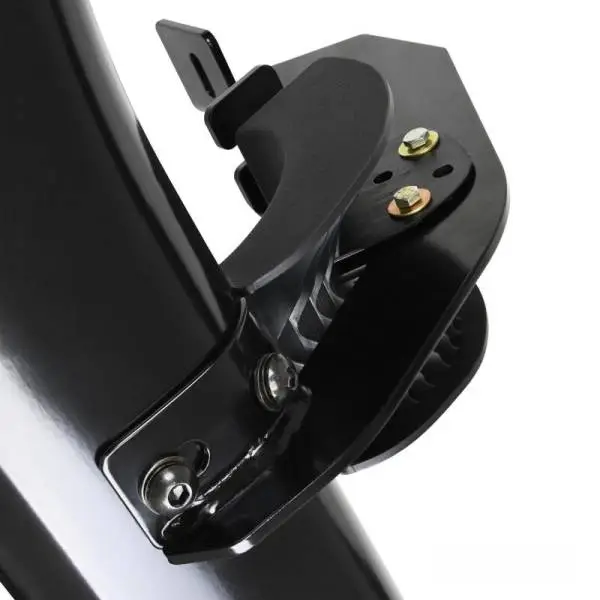 Westin 2020 Chevy Silverado 2500/3500 Crew Cab (6.5ft Bed) PRO TRAXX Oval W2W Nerf Step Bars - Black image 8