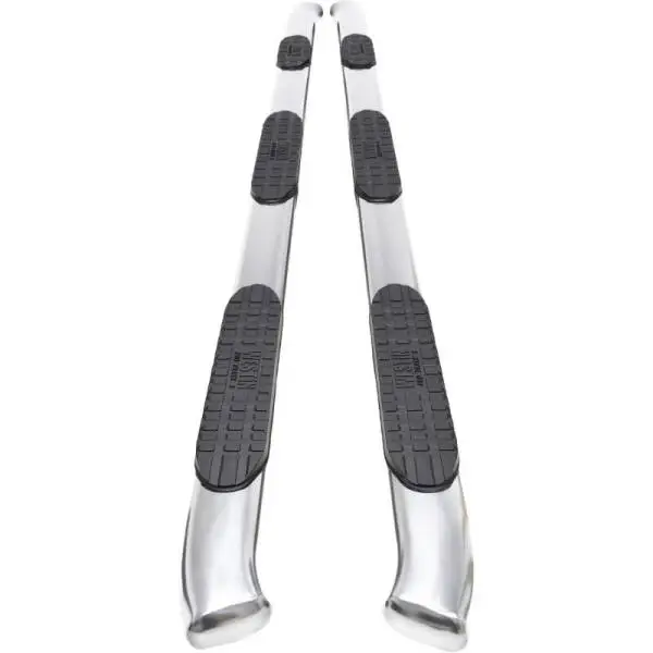 Westin 2020 Chevy Silverado 2500/3500 Crew Cab (8ft Bed) PRO TRAXX Nerf Step Bars - Stainless Steel image 3