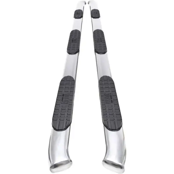 Westin 2020 Chevy Silverado 2500/3500 Crew Cab (8ft Bed) PRO TRAXX Nerf Step Bars - Stainless Steel image 4