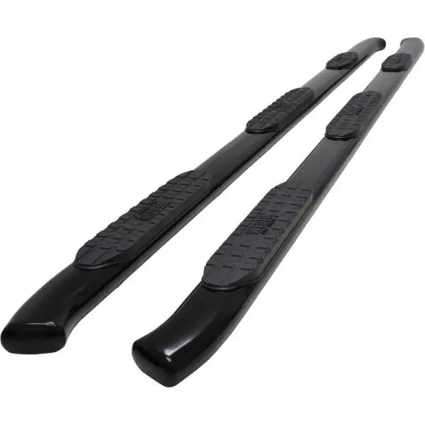 Westin 2020 Chevy Silverado 2500/3500 Crew Cab (8ft Bed) PRO TRAXX 5 Oval W2W Nerf Step Bars - Black image 2
