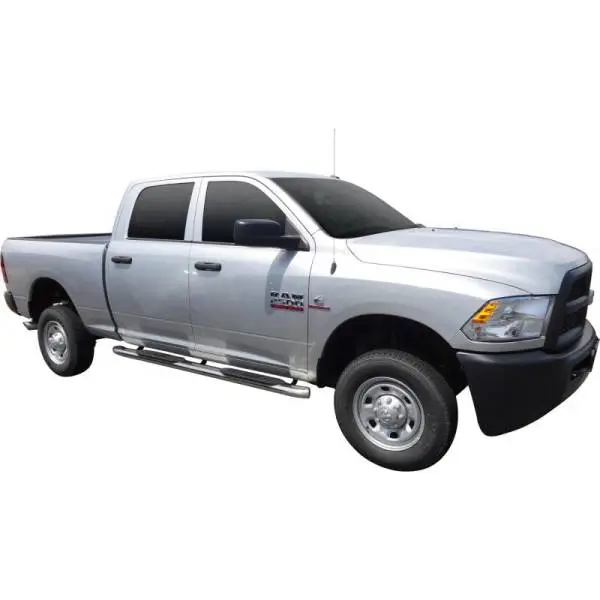 Westin 2009-2018 Dodge/Ram 1500/2500/3500 Crew Cab PRO TRAXX 5 Oval Nerf Step Bars - SS thumbnail 4