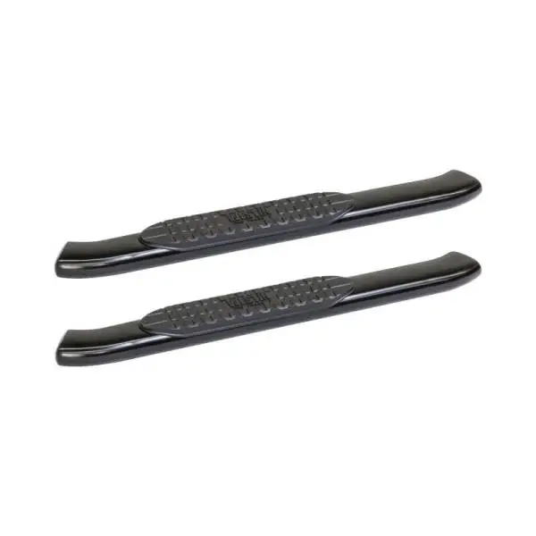 Westin 2014-2018 Chevy Silverado 1500 Reg Cab PRO TRAXX 5 Oval Nerf Step Bars - Black thumbnail 2