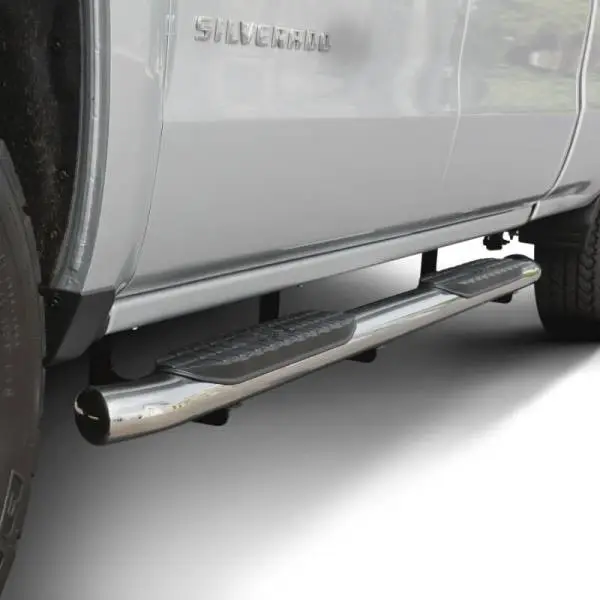 Westin 2014-2018 Chevy Silverado 1500 Crew Cab PRO TRAXX 5 Oval Nerf Step Bars - SS thumbnail 3