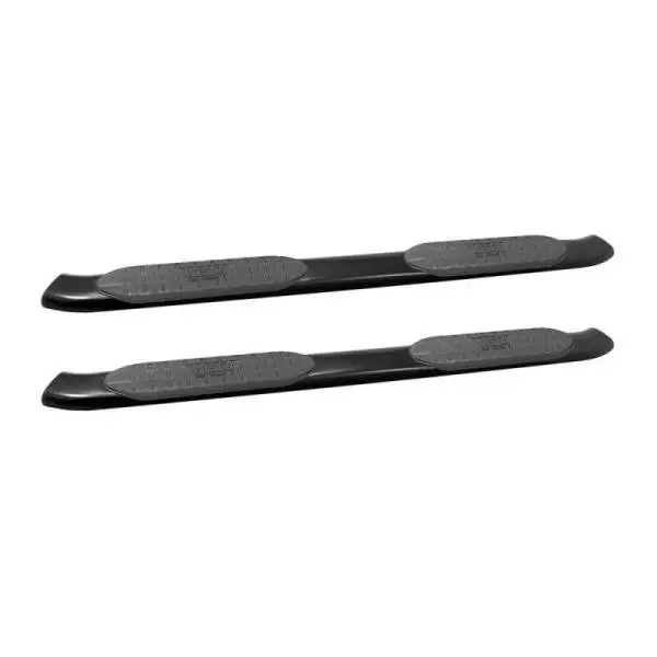 Westin 2014-2018 Chevy Silverado 1500 Crew Cab PRO TRAXX 5 Oval Nerf Step Bars - Black thumbnail 2