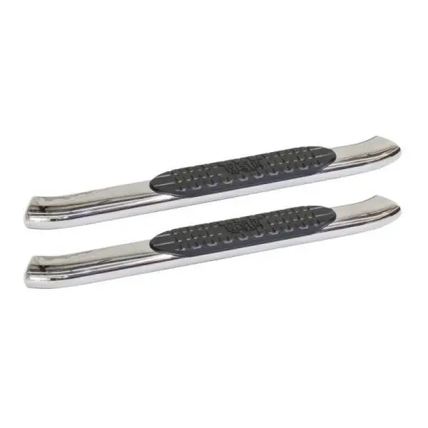 Westin 2015-2018 Chevy Silv 25/3500 Reg Cab Dsl (Rocker Mount) PRO TRAXX 5 Oval Nerf Step Bars - SS thumbnail 2