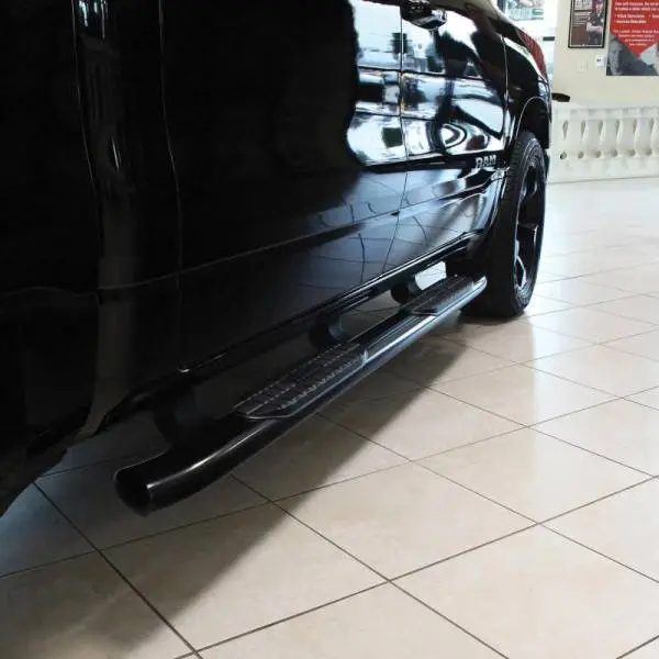 Westin 2019 Ram 1500 Crew Cab (Excl. 2019 Ram 1500 Classic) PRO TRAXX 5 Oval Nerf Step Bars - Black image 6