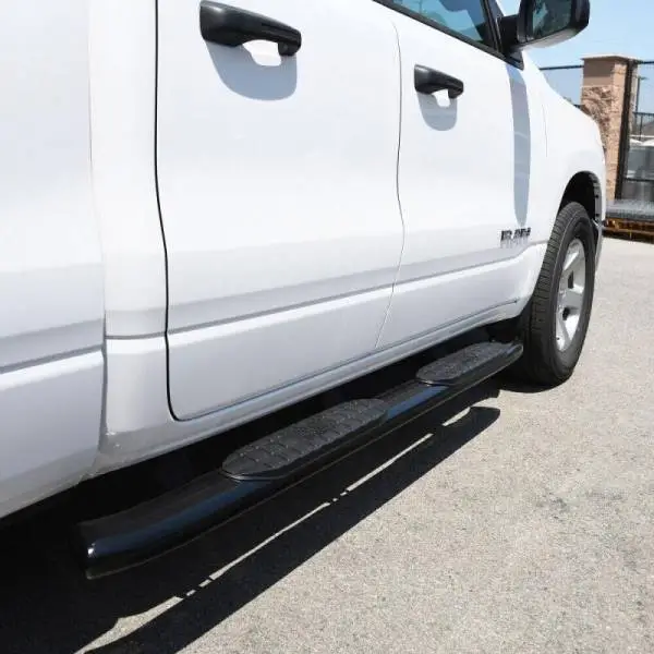Westin 2019 Ram 1500 Quad Cab (Excl Classic) PRO TRAXX 5 Oval Nerf Step Bars - Black image 5