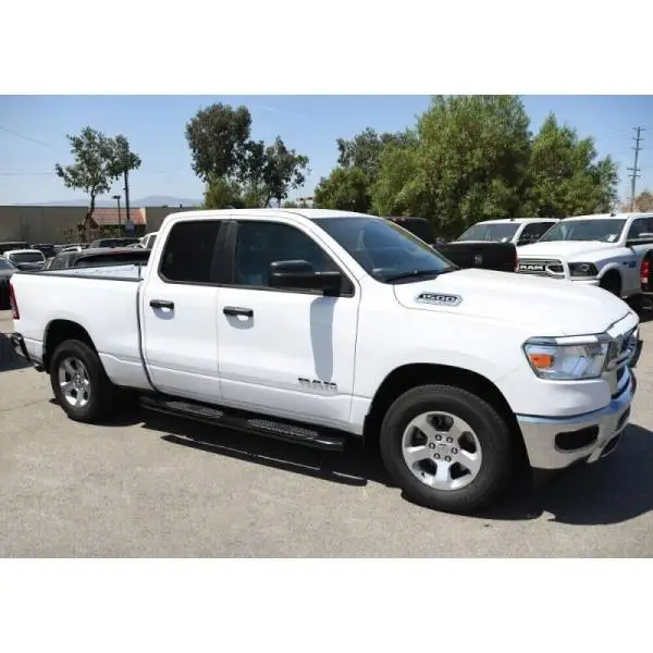 Westin 2019 Ram 1500 Quad Cab (Excl Classic) PRO TRAXX 5 Oval Nerf Step Bars - Black image 6