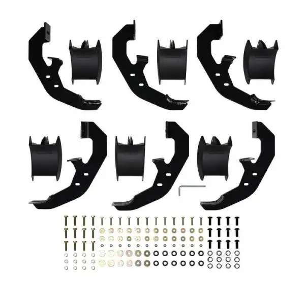 Westin 19-20 Chevrolet Silverado/GMC Sierra 1500 Double Cab PRO TRAXX 5 Oval Nerf Step Bars - Black thumbnail 9