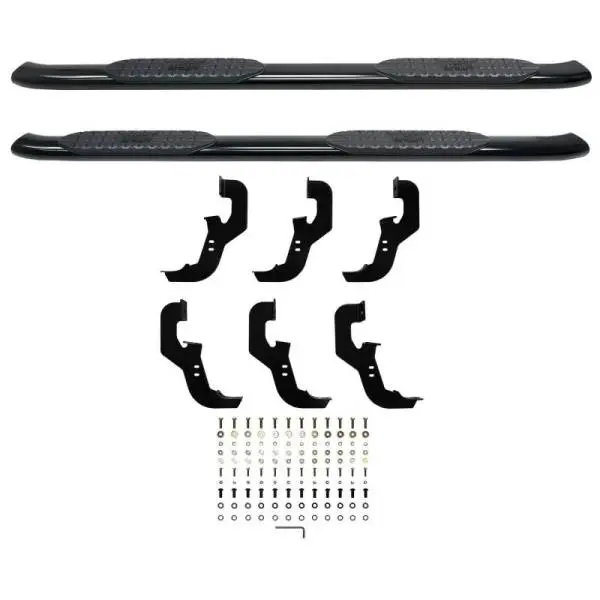 Westin 2019 Chevrolet Silverado/Sierra 1500 Crew Cab Non LD PRO TRAXX 5 Oval Nerf Step Bars - Black thumbnail 10