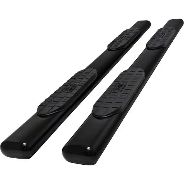 Westin 19-21 Chevrolet Silverado Crew Cab PRO TRAXX 6 Oval Nerf Step Bars - Black thumbnail 2