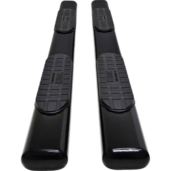 Westin 19-21 Chevrolet Silverado Crew Cab PRO TRAXX 6 Oval Nerf Step Bars - Black thumbnail 8