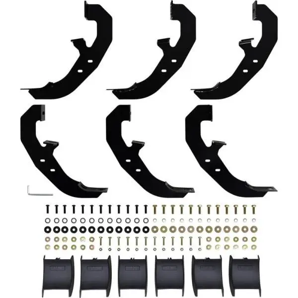 Westin 19-21 Chevrolet Silverado Crew Cab PRO TRAXX 6 Oval Nerf Step Bars - Black thumbnail 10