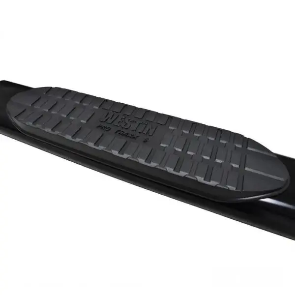 Westin 19-21 Chevrolet Silverado Crew Cab PRO TRAXX 6 Oval Nerf Step Bars - Black thumbnail 11