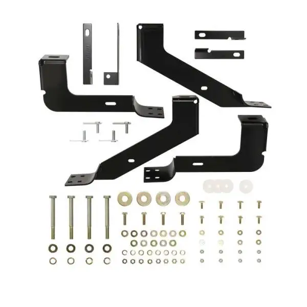Westin 2002-2008 Dodge Ram Quad Cab 1500 Premier Oval Nerf Step Bar Mount Kit - Black image 2