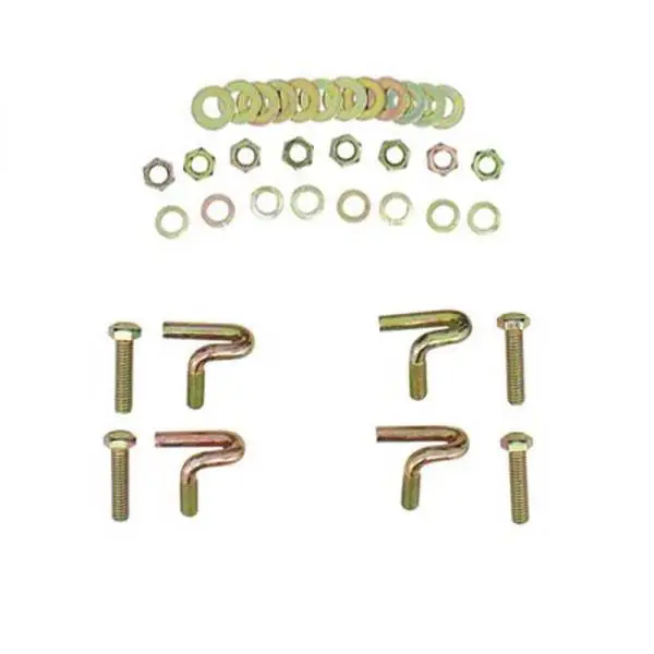 Westin 99-14 Chevy Silv 2500/3500 Reg/Ext Cab Premier Oval Nerf Step Bar Mount Kit - Blk thumbnail 2