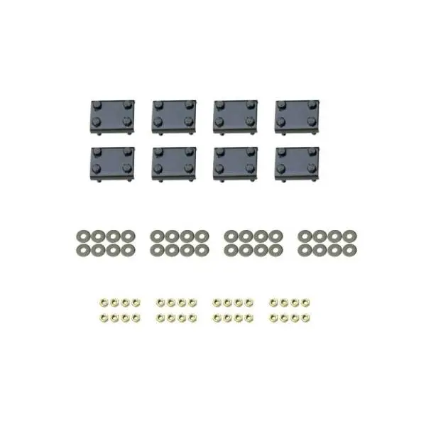 Westin 1999-2013 Chevy Silverado 1500 Reg Cab Premier Oval Nerf Step Bar Mount Kit - Black thumbnail 2