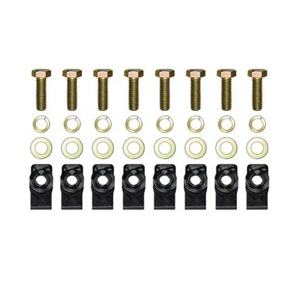 Westin 2014-2018 Chevy Silverado 1500 Reg Cab Premier Oval Nerf Step Bar Mount Kit - Black thumbnail 2
