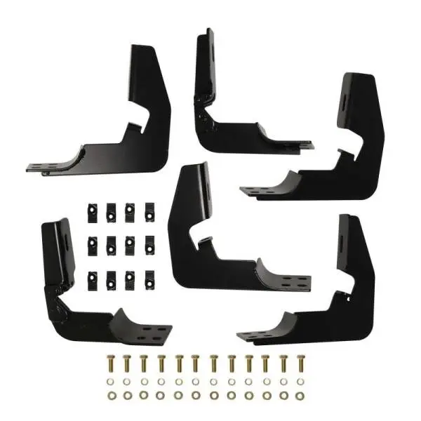 Westin 2014-2018 Chevy Silverado 1500 Dbl/Crew Cab Premier Oval Nerf Step Bar Mount Kit - Black thumbnail 2