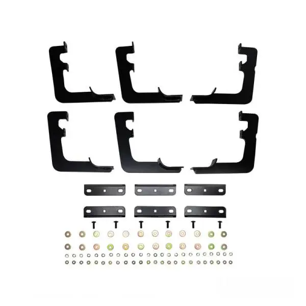 Westin 19 Ram 1500 Quad/Crew Cab (Ex. Classic) Premier Oval Nerf Step Bar Mount Kit - Black image 2