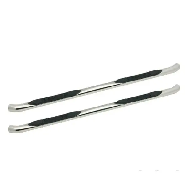 Westin 2014-2018 Chevy Silverado 1500 Dbl Cab (Rocker Mount) E-Series 3 Nerf Step Bars - SS image 2