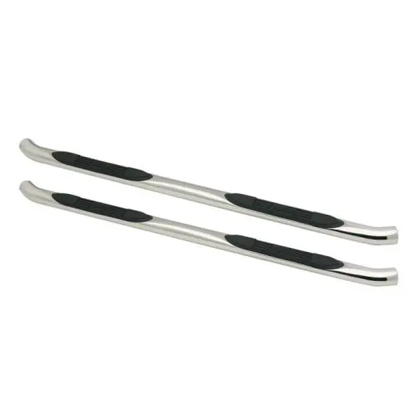 Westin 2014-2018 Chevy Silverado 1500 Dbl Cab (Rocker Mount) E-Series 3 Nerf Step Bars - SS image 3