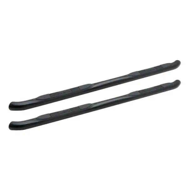 Westin 2014-2018 Chevy Silverado 1500 Dbl Cab (Rocker Mount) E-Series 3 Nerf Step Bars - Black image 2